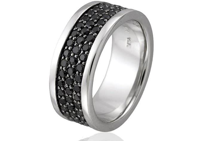 Style-05331-black-diamond-band-set-in-14K-white-gold-4100-Yael-Designs-680x475