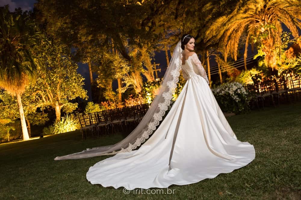 Vestido de noiva casamento sales em sitio