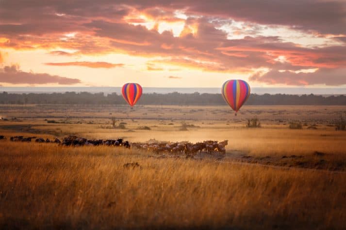 Para-uma-perspectiva-do-alto-um-safári-de-balão-permite-que-os-casais-apreciem-os-ângulos-mais-interessantes-da-reserva-Masai-Mara.-713x475