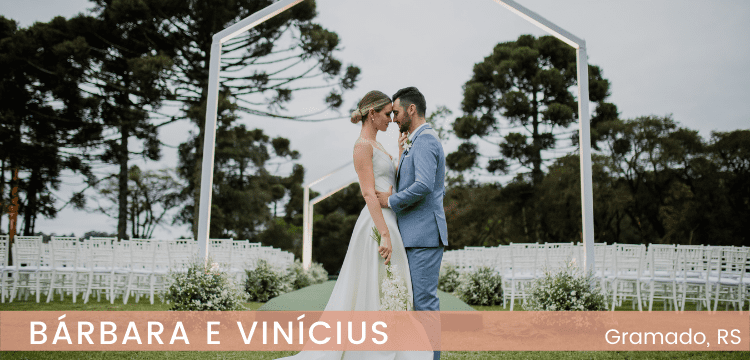Casamento na Villa Bertti de Bárbara e Vinícius