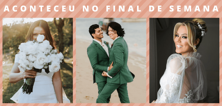 Aconteceu no Final de Semana: Casamentos pelo Brasil de 17 a 19 de Dezembro  - Revista, Site de Casamento e Lista de Presentes %