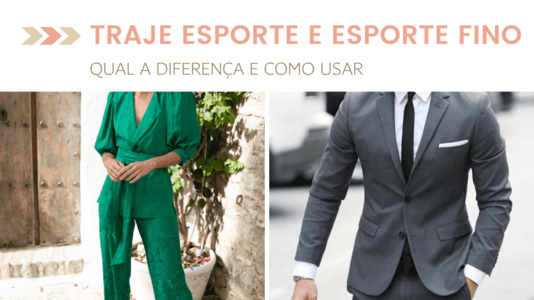 Traje Esporte E Esporte Fino: Qual A Diferença E Como Usar